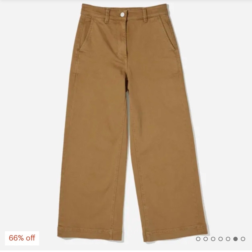 Everlane The Wide-Leg Crop. Size 6.